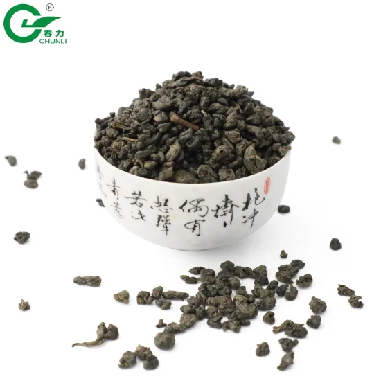 Fabricante chino de té Té verde pólvora 3505AAA Té verde perla