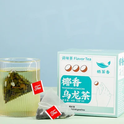Productos de té saludables de alta calidad Té Oolong de coco en caja