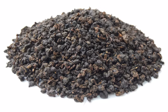 Té natural suelto con sabor a fruta, té Oolong de melocotón seco