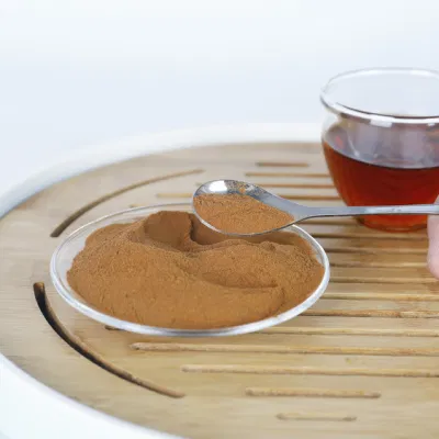 Extracto de té en polvo instantáneo de té negro para bebida caliente