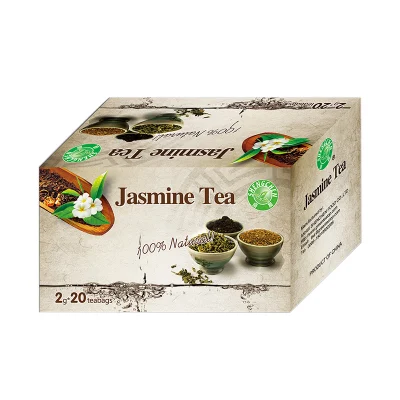 Bolsas de alta calidad premium de 2g * 20 que empaquetan una bolsita de té verde de jazmín chino