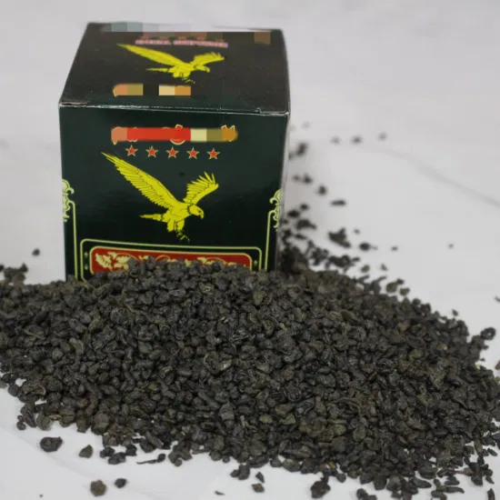 Té de pólvora de té Verde de China Te Verde de cinco grados de alta calidad 3505